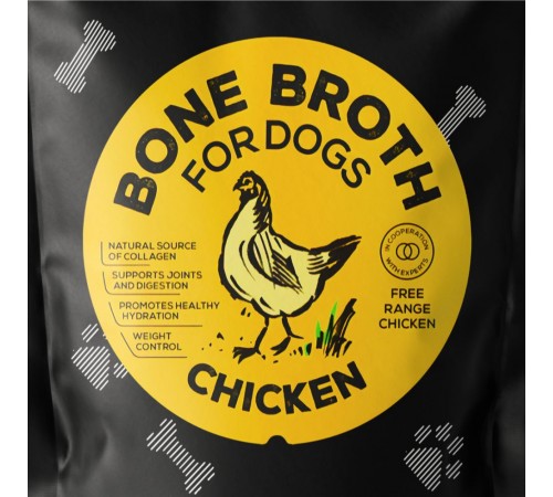 Суп для собак Foodstudio Organic Bone Broth 230 мл - курка