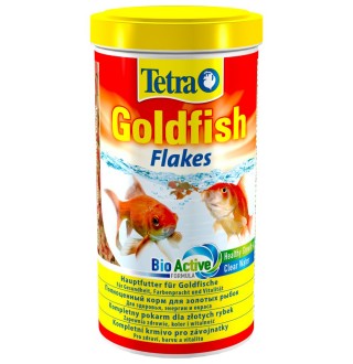Сухий корм для акваріумних риб Tetra в пластівцях «Goldfish» 250 л (для золотих рибок)
