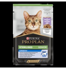 Паштет для котів ProPlan Sterilised Snr pouch 75 г - індичка