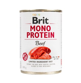 Brit Mono Protein Beef - консерви для собак з яловичиною, 400г