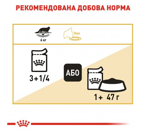 Вологий корм для котів породи мейн-кун Royal Canin Maine Coon Adult Gravy pouch 85 г