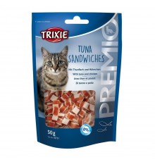 Ласощі для котів Trixie PREMIO Tuna Sandwiches 50 г (курка та риба)