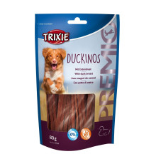 Ласощі для собак Trixie PREMIO Duckinos 80 г (качка)