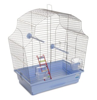 Клітка для птахів Природа «Мері» 44 x 27 x 54 см (блакитна)