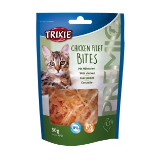 Ласощі для котів Trixie PREMIO Chicken Filet Bites 50 г (курка)