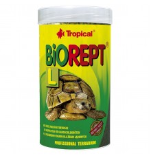 Сухий корм для сухопутних черепах Tropical в паличках «Biorept L» 250 мл
