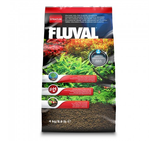 Субстрат для акваріума Fluval «Plant and Shrimp Stratum» 4 кг