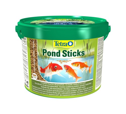 Сухий корм для ставкових риб Tetra Pond Sticks в паличках 10 л