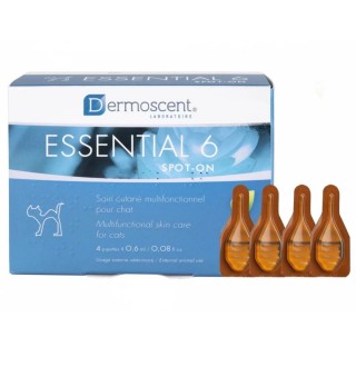 Капли на холку Dermoscent Essential-6 spot-on, 4 пипетки