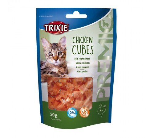 Ласощі для котів Trixie PREMIO Chicken Cubes 50 г (курка)