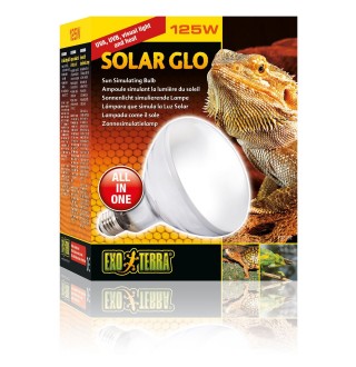 Ртутна газорозрядна лампа Exo Terra «Solar Glo» що імітує сонячне світло 125 W, E27 (для обігріву, опромінення та освітлення)