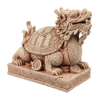 Декорація для акваріума «Зодіакальна черепаха» 10,2 x 6,7 x 10 см