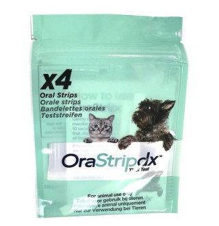 Дентальні смужки для собак Plaqtiv+ OraStripdx 4 шт