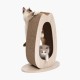 Дряпка картонна Catit для котів Pixi з іграшкою висока 45 x 23,5 x 56 см