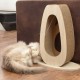 Дряпка картонна Catit для котів Pixi з іграшкою висока 45 x 23,5 x 56 см