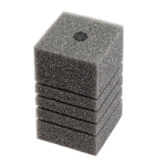 Губка для внутрішнього фільтра, пряма, крупнопориста, рифлена 9 x 15 см