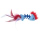 Іграшка для котів Petstages Feather Fish Bone 19 см