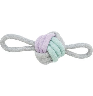 Іграшка для цуценят Trixie М'яч-канат з петельками ø 9 /25 см