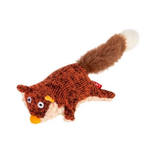 Іграшка для собак GiGwi Plush Лисиця з пищалкою | 9 см