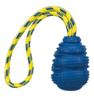 Іграшка для собак Trixie М'яч на канаті 9 см / 30 см (гума)