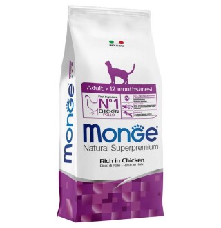 Корм сухий для котів Monge Adult 400 г - курка