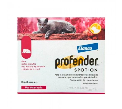 Profender Spot-On by Elanco-Bayer - краплі від гельмінтів для котів 5-8кг