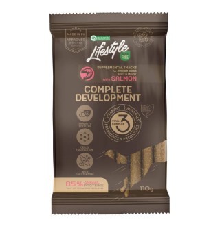 Ласощі для цуценят Nature's Protection Lifestyle Grain Free Complete Development 110 г - лосось