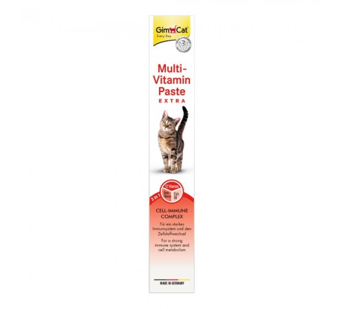 Ласощі для котів GimCat Multi-Vitamin Paste Extra 100 г - мультивітамін