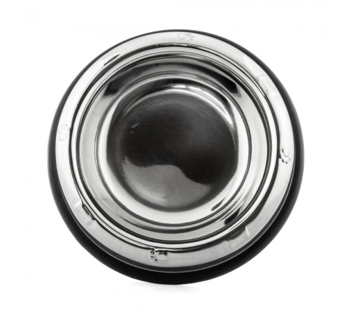 Миска металева ArjanImpex Tapered - Fixed Anti Skid Ring 180 мл - сріблястий