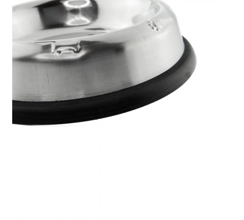 Миска металева ArjanImpex Tapered - Fixed Anti Skid Ring 180 мл - сріблястий
