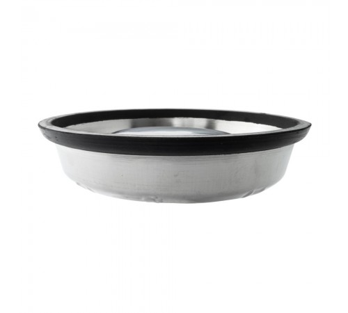 Миска металева ArjanImpex Tapered - Fixed Anti Skid Ring 180 мл - сріблястий
