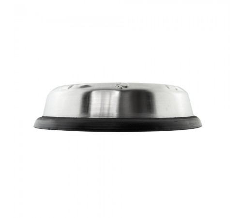 Миска металева ArjanImpex Tapered - Fixed Anti Skid Ring 180 мл - сріблястий