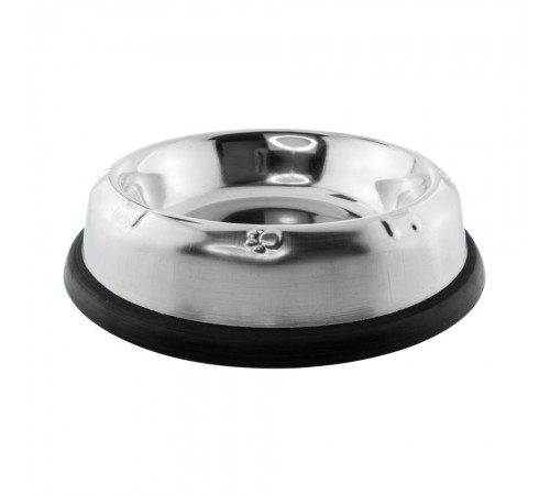 Миска металева ArjanImpex Tapered - Fixed Anti Skid Ring 180 мл - сріблястий