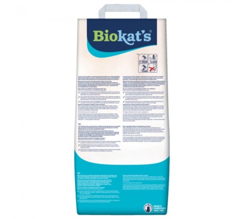 Наповнювач туалета для котів Biokat's Classic Fresh 3in1 Cotton Blossom 10 л (бентонітовий)