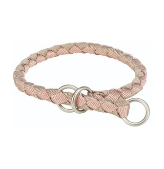 Нашийник для собак Trixie Cavo напівзашморг S-M - рожевий
