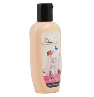 Шампунь для кошенят та цуценят «Пупсі» 250 мл (від зовнішніх паразитів)