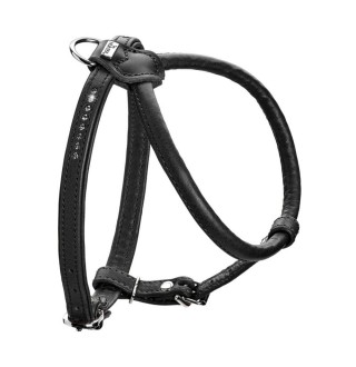 Шлея для собак Hunter R&S Canadian UP 50-56 см / 18 мм - чорний