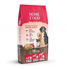 Сухий корм для собак Home Food 10 кг - м'ясне асорті