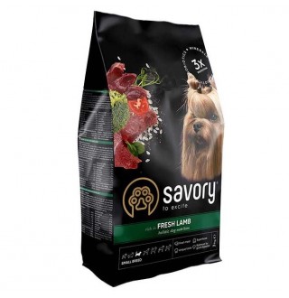 Сухий корм для собак Savory Small Breed 3 кг - ягня