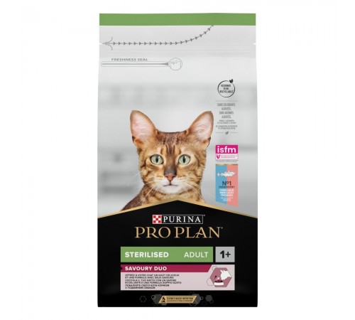 Сухий корм для стерилізованих котів ProPlan Sterilised 1,5 кг (тріска та форель)