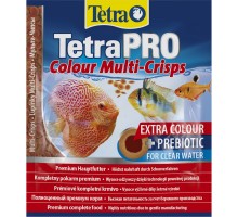 Сухий корм для акваріумних риб Tetra в чипсах «TetraPro Colour» 12 г (для всіх акваріумних риб)