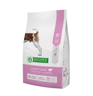 Сухий корм для цуценят Nature's Protection Junior All Breeds 2 кг - ягня