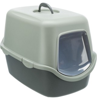Туалет для котів Trixie Vico будиночок, 40 х 40 х 56 см - антрацитовий сіро-зелений