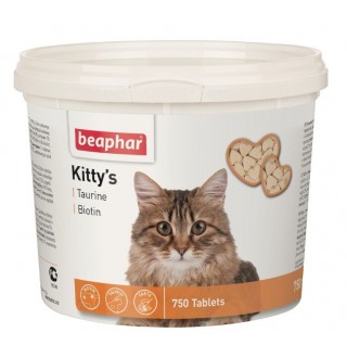 Беафар Киттис Таурин+Биотин 750 табл. 525 г