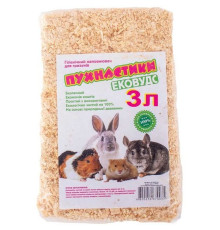 Пухнастики ECOcorn Тирса для гриз.древ. , 250 гр 10 шт/уп