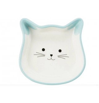 TRIXIE Миска у формі котячої голови (кераміка) 0.25л/12см TX-24494