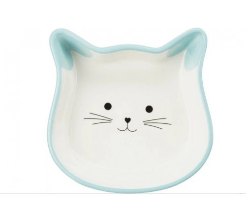 TRIXIE Миска у формі котячої голови (кераміка) 0.25л/12см TX-24494