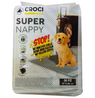 Пелюшки для собак з активованим вугіллям 84х57, 30шт/уп (6уп. в ящ.) (ціна за упаков.)