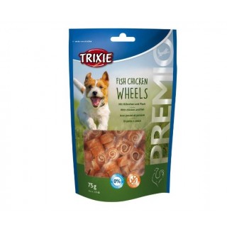 TRIXIE Ласощі для собак Fish Chicken Wheels (риба+куриця), 75гр TX-31748