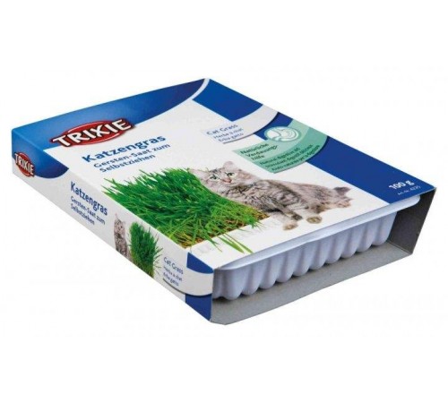TRIXIE Трава для котів з піддон. TX-4235